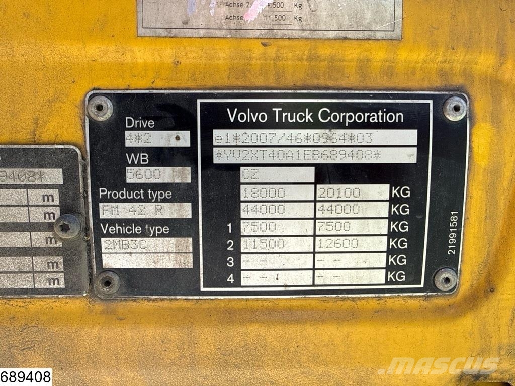 Volvo FM 500 EURO 6, Kassbohrer, Combi Pojazdy do transportu samochodów