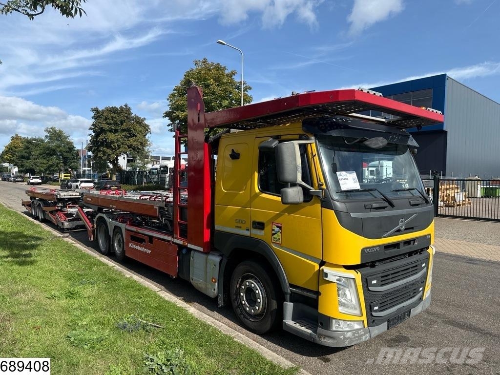 Volvo FM 500 EURO 6, Kassbohrer, Combi Pojazdy do transportu samochodów