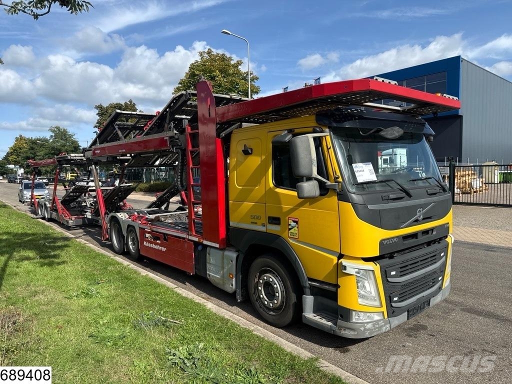 Volvo FM 500 EURO 6, Kassbohrer, Combi Pojazdy do transportu samochodów