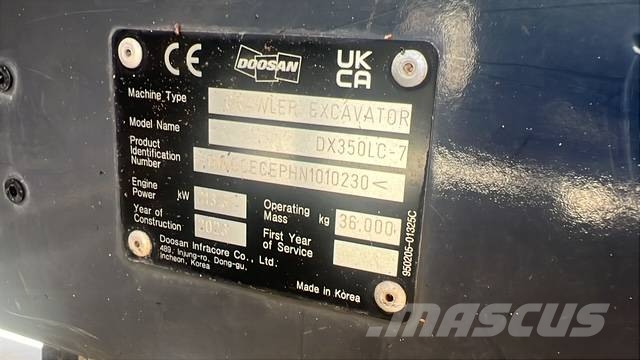 Develon DX 350 LC-7 Bageri gusjeničari