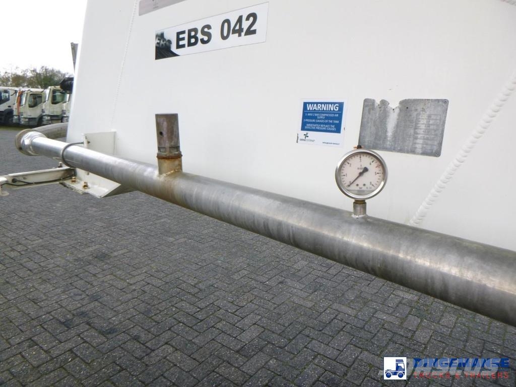 GS Powder tank alu 40 m3 / 1 comp Tanker semi-trailers