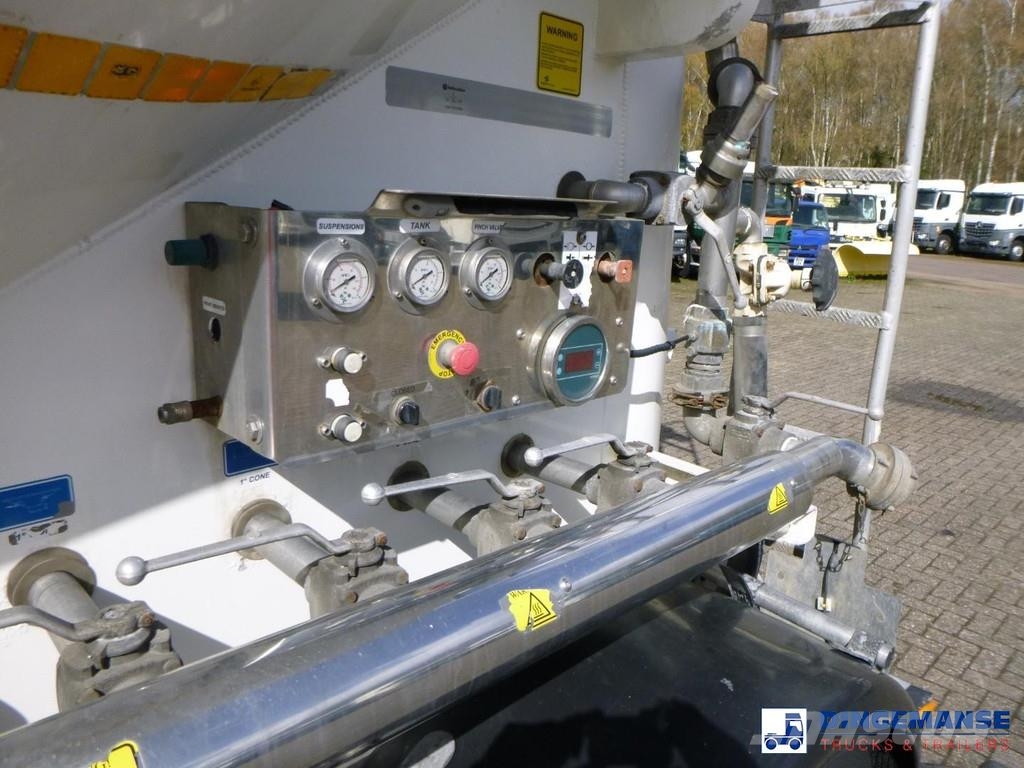 GS Powder tank alu 40 m3 / 1 comp Tanker semi-trailers