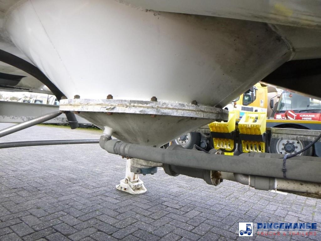 GS Powder tank alu 40 m3 / 1 comp Tanker semi-trailers