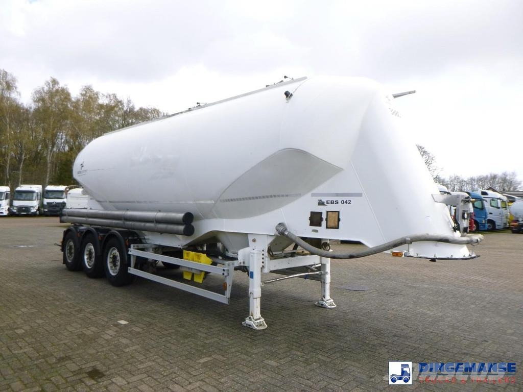 GS Powder tank alu 40 m3 / 1 comp Tanker semi-trailers
