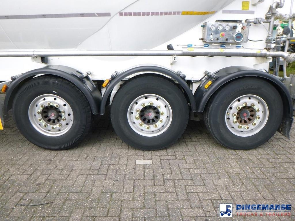 GS Powder tank alu 40 m3 / 1 comp Tanker semi-trailers