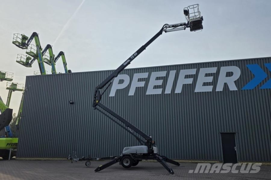 Genie TZ50 Hybrid, 17m Working Height, 9m Reach, 200kg C Aanhanger hoogwerkers