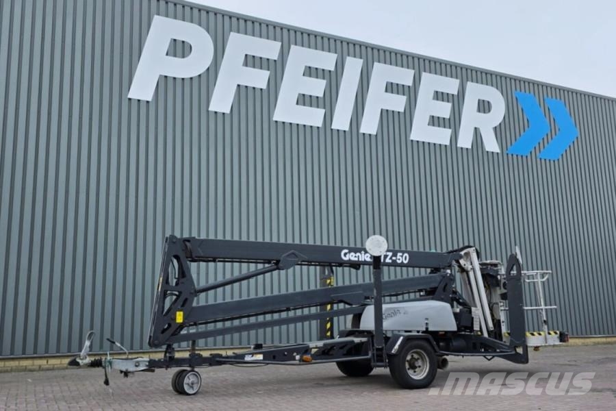 Genie TZ50 Hybrid, 17m Working Height, 9m Reach, 200kg C Aanhanger hoogwerkers