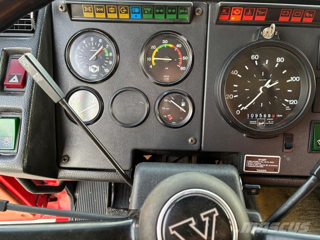 Volvo F 10 6x2 Ruberg / 2700 l/min / tanks 9000 I + 1000 Brandbilar