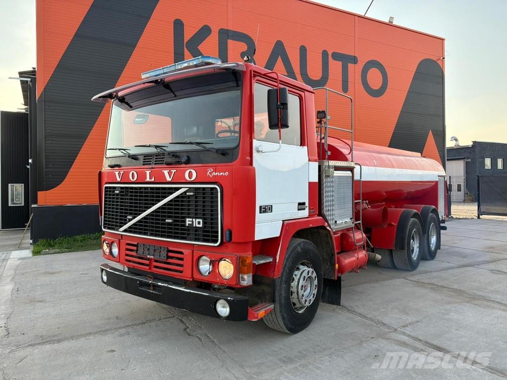 Volvo F 10 6x2 Ruberg / 2700 l/min / tanks 9000 I + 1000 Brandbilar