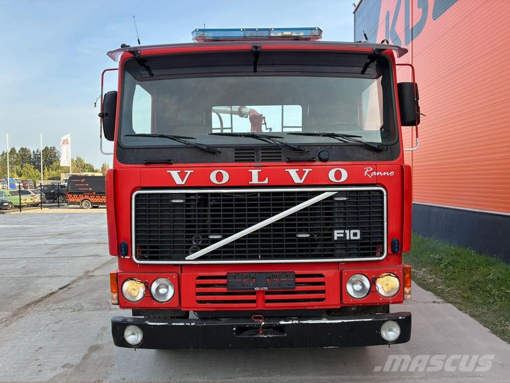 Volvo F 10 6x2 Ruberg / 2700 l/min / tanks 9000 I + 1000 Brandbilar