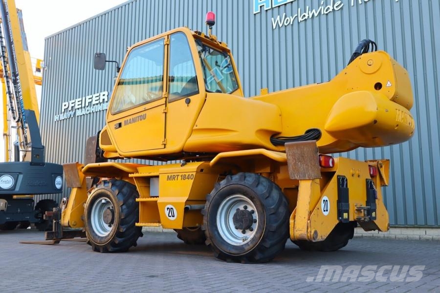 Manitou MRT1840 EASY Diesel, 4x4x4 Drive, 18m Lifting Heig Teleszkópos rakodók