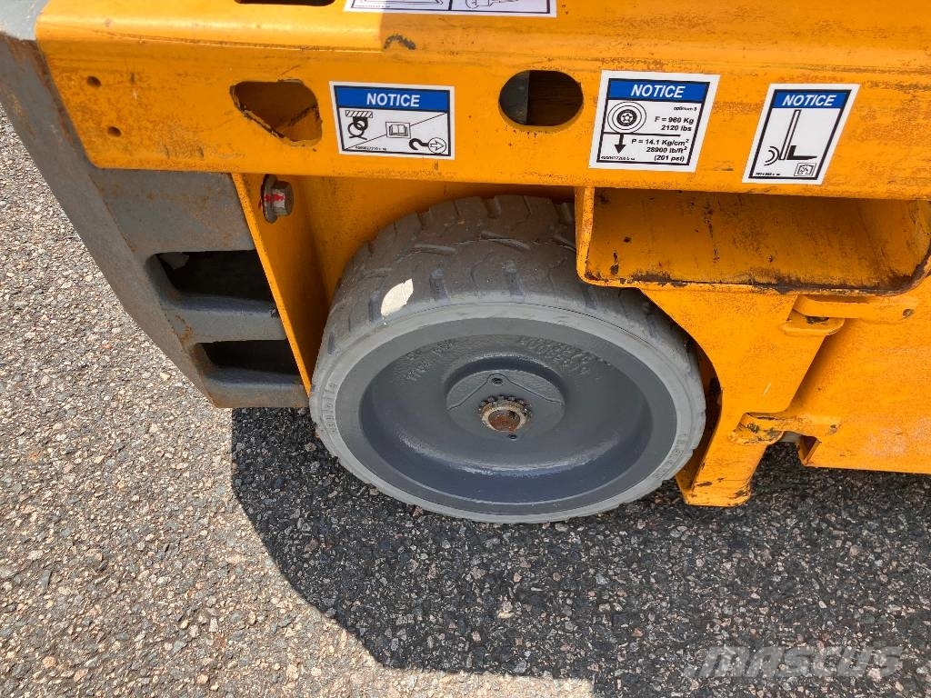 HAULOTTE OPTIMUM8 - NEW BATTERIES NEW WHEELS 가위형 리프트