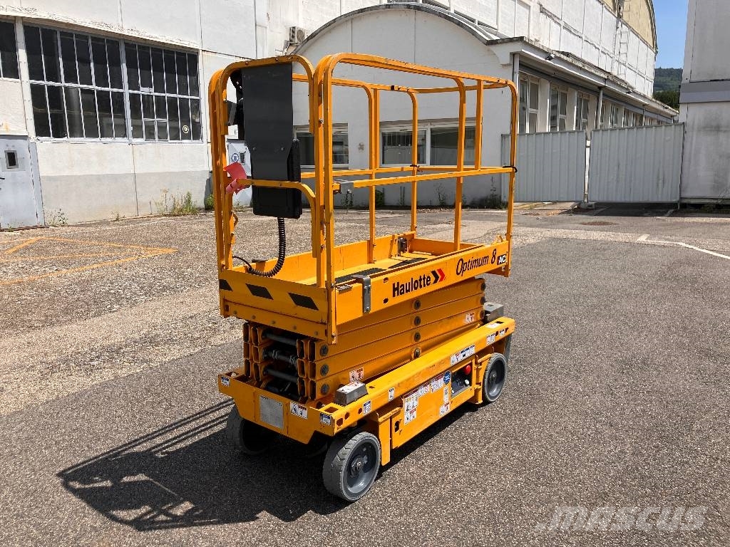 HAULOTTE OPTIMUM8 - NEW BATTERIES NEW WHEELS 가위형 리프트