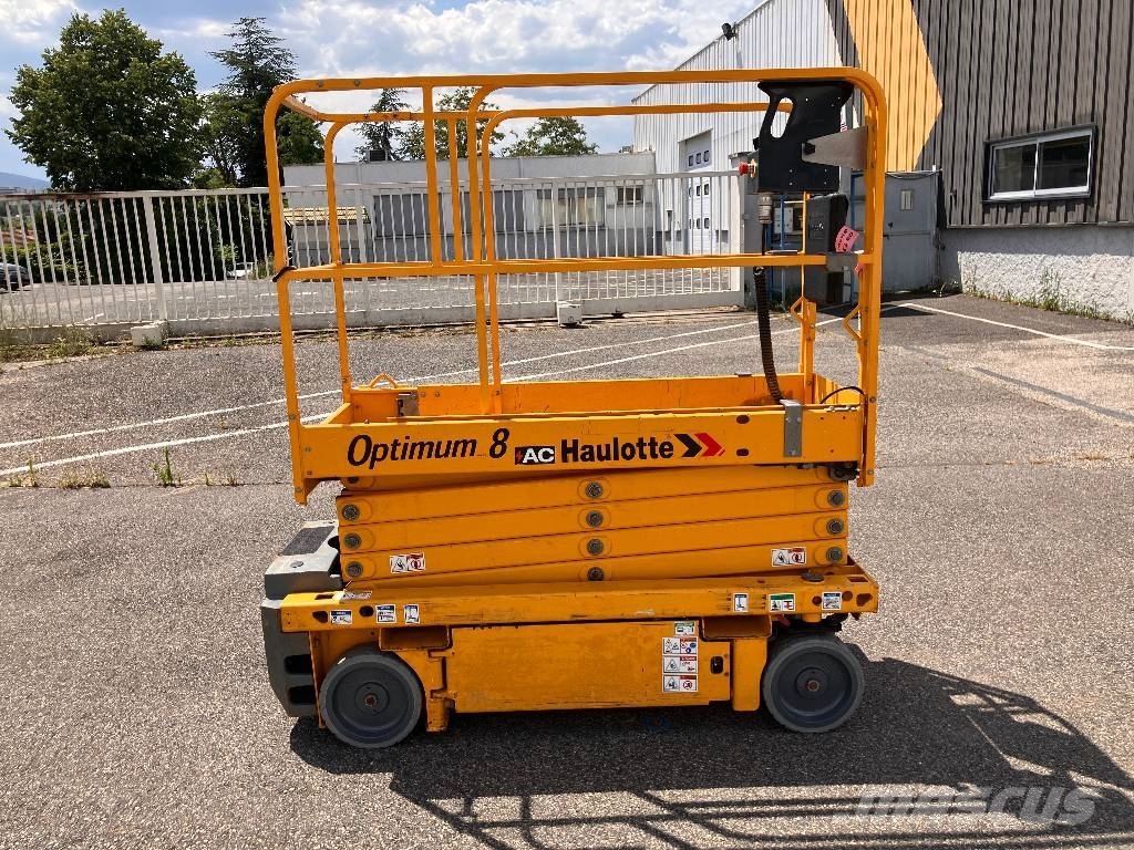 HAULOTTE OPTIMUM8 - NEW BATTERIES NEW WHEELS 가위형 리프트