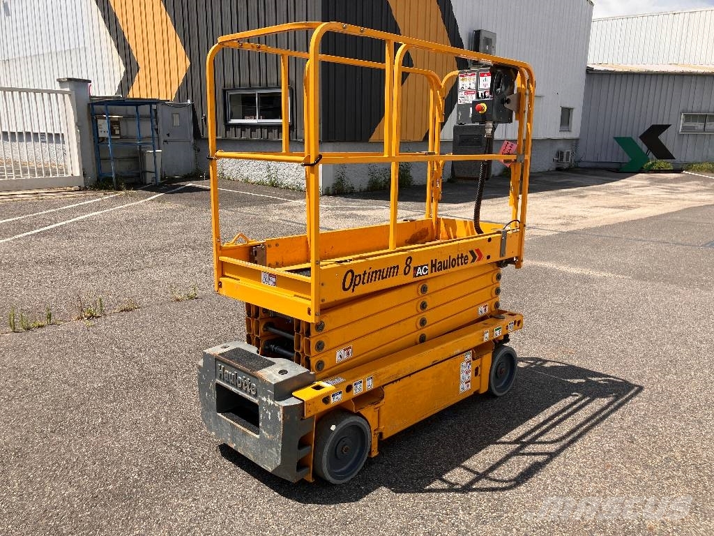 HAULOTTE OPTIMUM8 - NEW BATTERIES NEW WHEELS 가위형 리프트