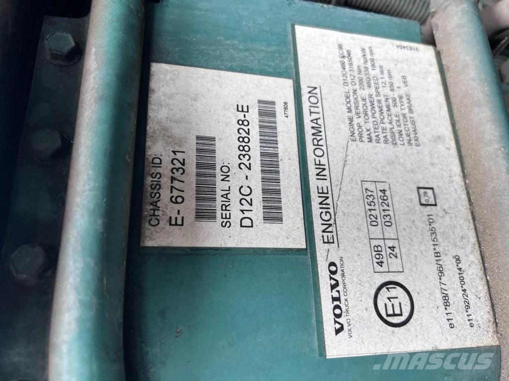 Volvo NH 12.460 4X2 - MARGE - EURO 2 Τράκτορες