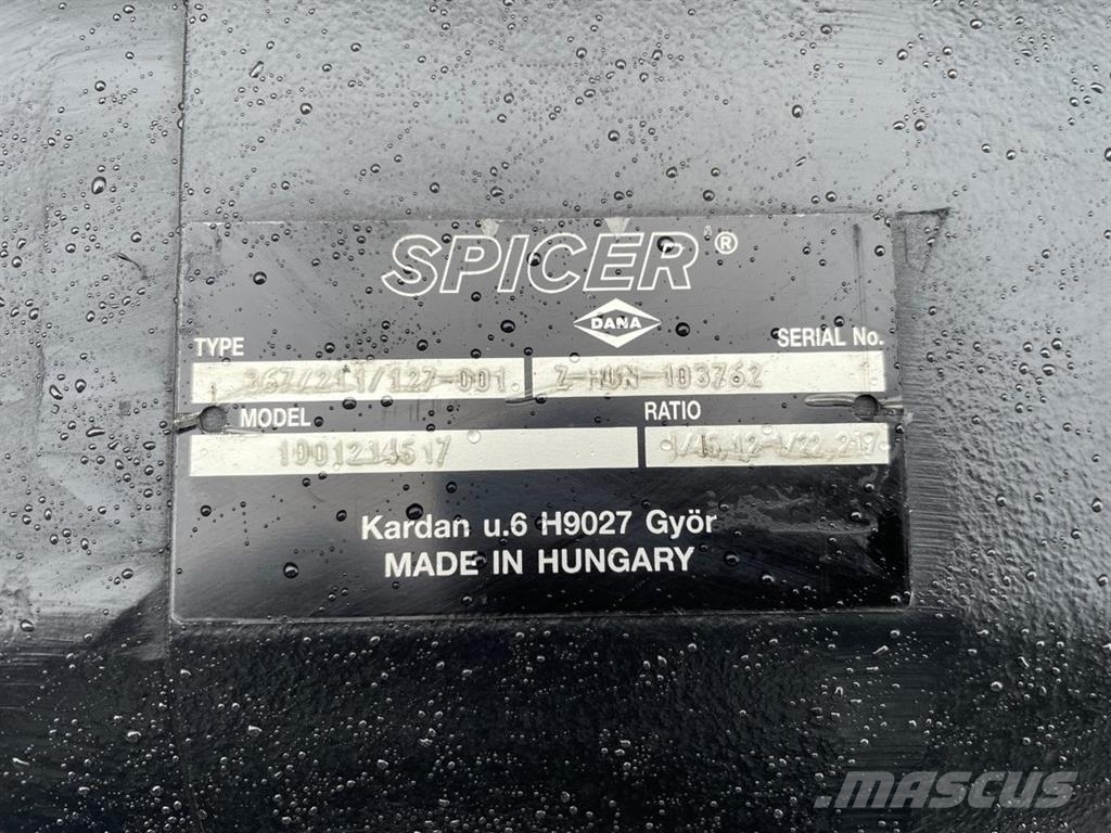Spicer Dana 367/211/127-001-1001214517-Axle/Achse/As Осі
