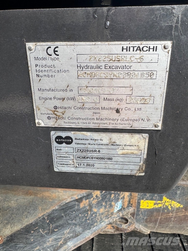 Hitachi ZX 225 US R LC-6 Верижен екскаватор
