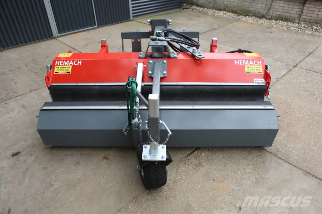 Hemach rolbezem | NIEUW | veegmachine incl. opvangbak Cepillos