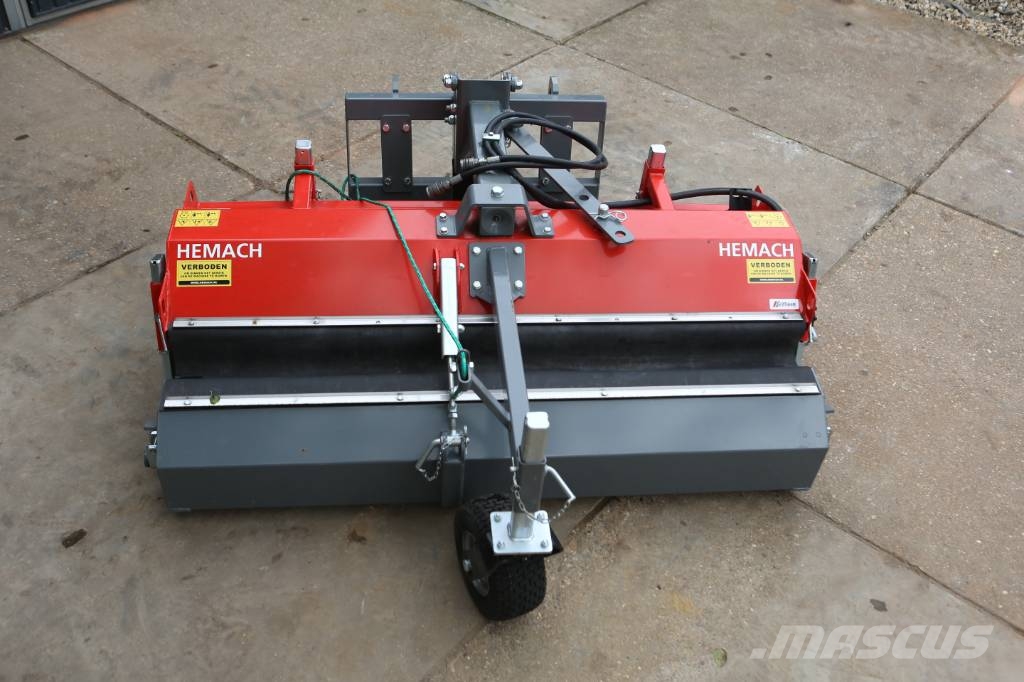 Hemach rolbezem | NIEUW | veegmachine incl. opvangbak Cepillos
