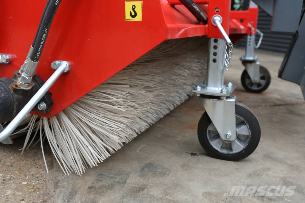 Hemach rolbezem | NIEUW | veegmachine incl. opvangbak Cepillos