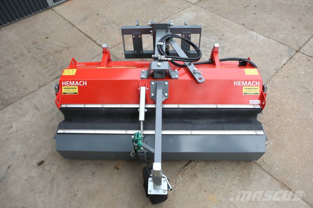 Hemach rolbezem | NIEUW | veegmachine incl. opvangbak Cepillos