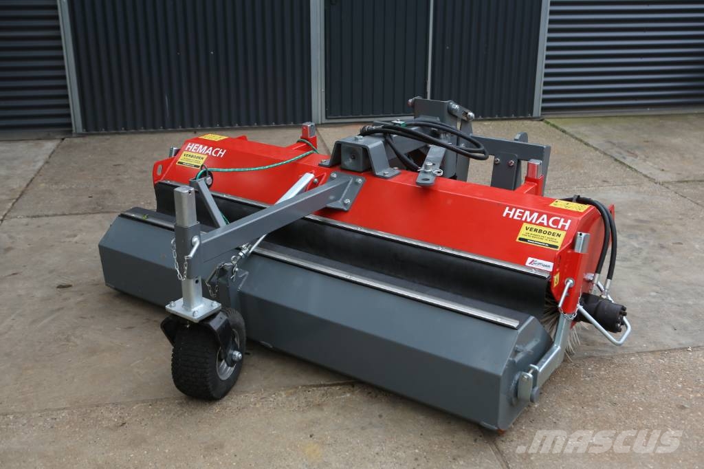 Hemach rolbezem | NIEUW | veegmachine incl. opvangbak Cepillos