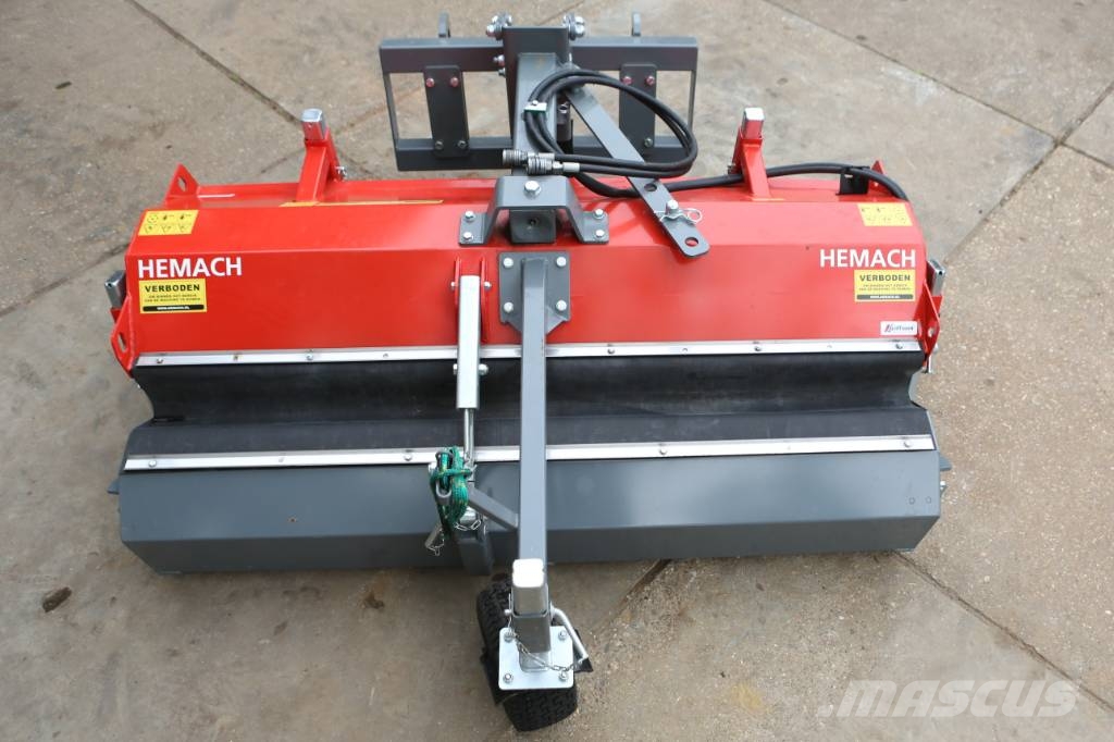 Hemach rolbezem | NIEUW | veegmachine incl. opvangbak Cepillos
