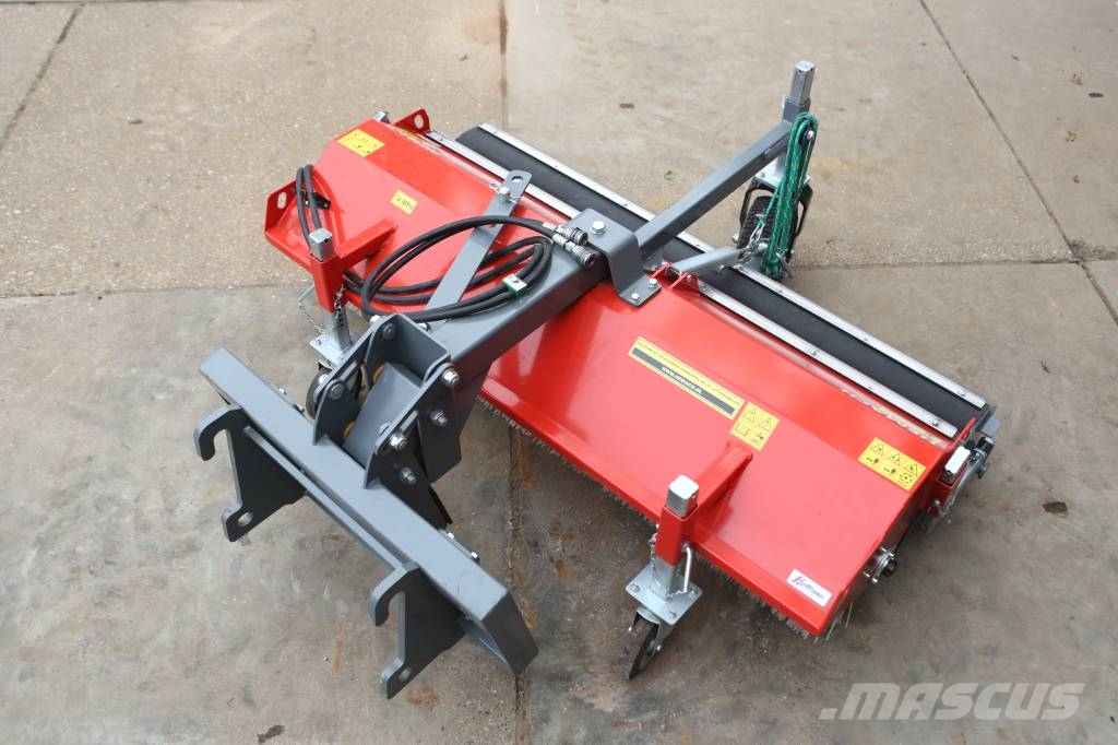 Hemach rolbezem | NIEUW | veegmachine incl. opvangbak Cepillos