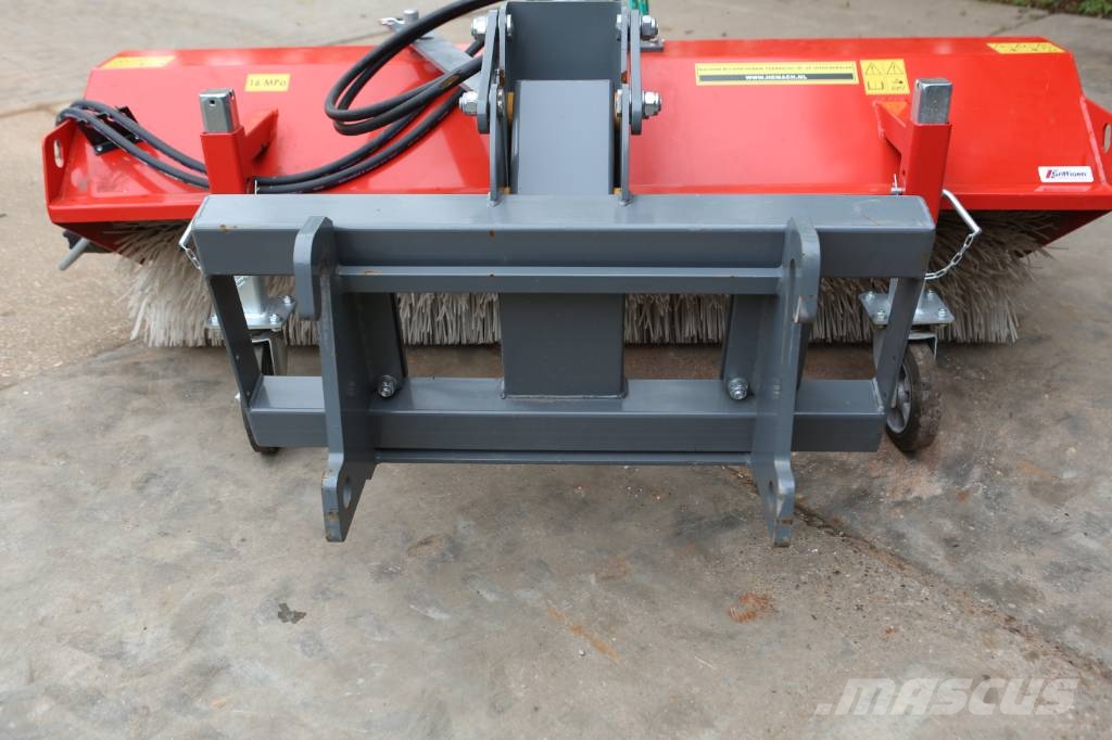 Hemach rolbezem | NIEUW | veegmachine incl. opvangbak Cepillos