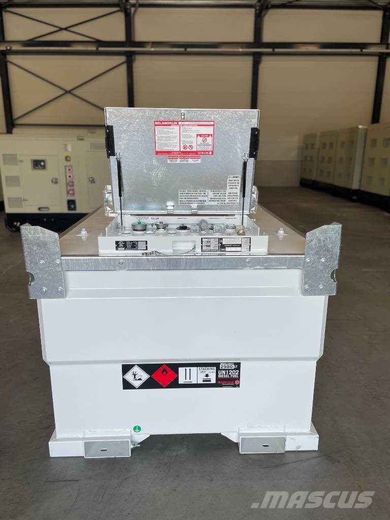 Western Global - 30TCG - 3.000 Liter fuel Tank - DPX-31003 Brandstof-en toegevoegde tanks