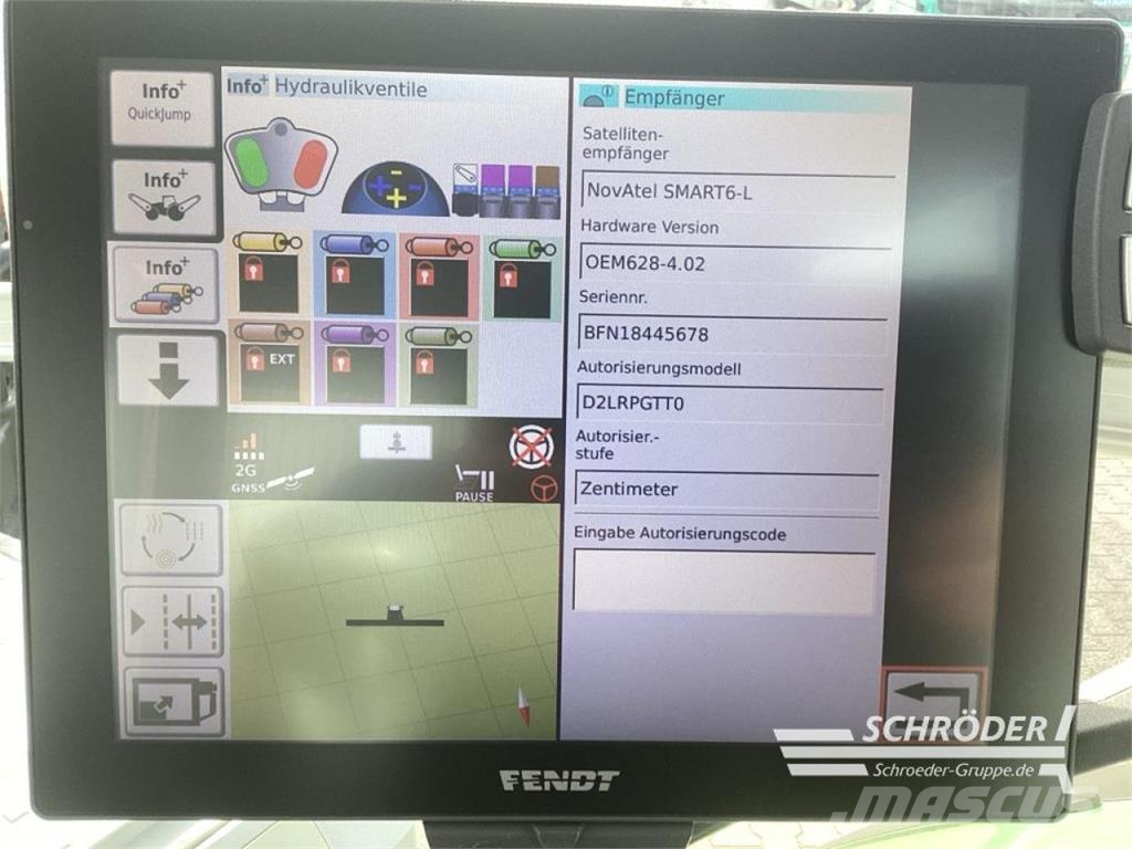Fendt 828 VARIO S4 PROFI PLUS Τρακτέρ
