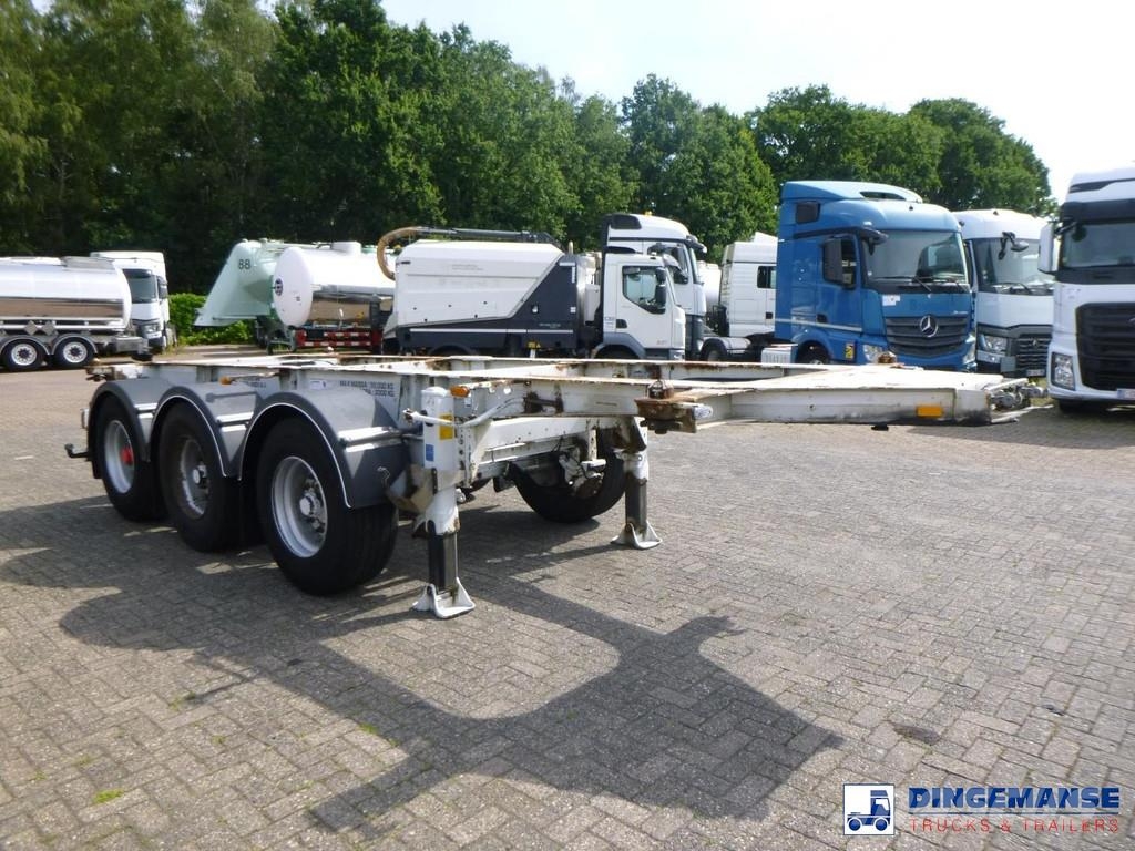 LAG 3-axle container trailer 20 ft Containerchassis
