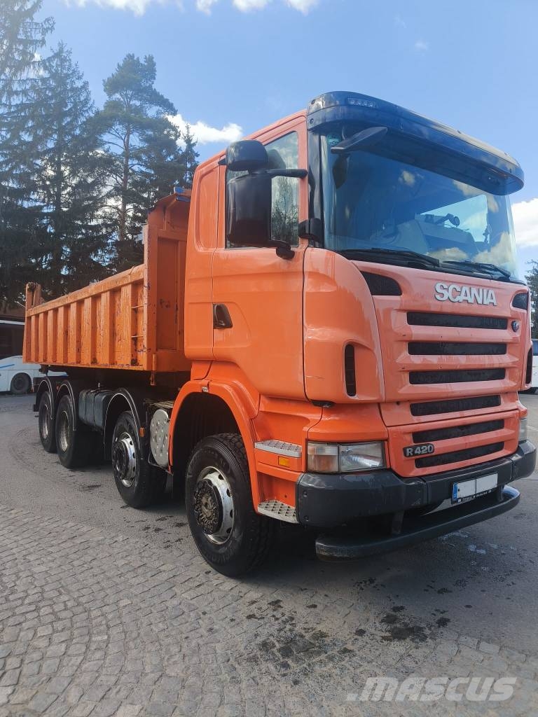 Scania R 420 شاحنات قلابة