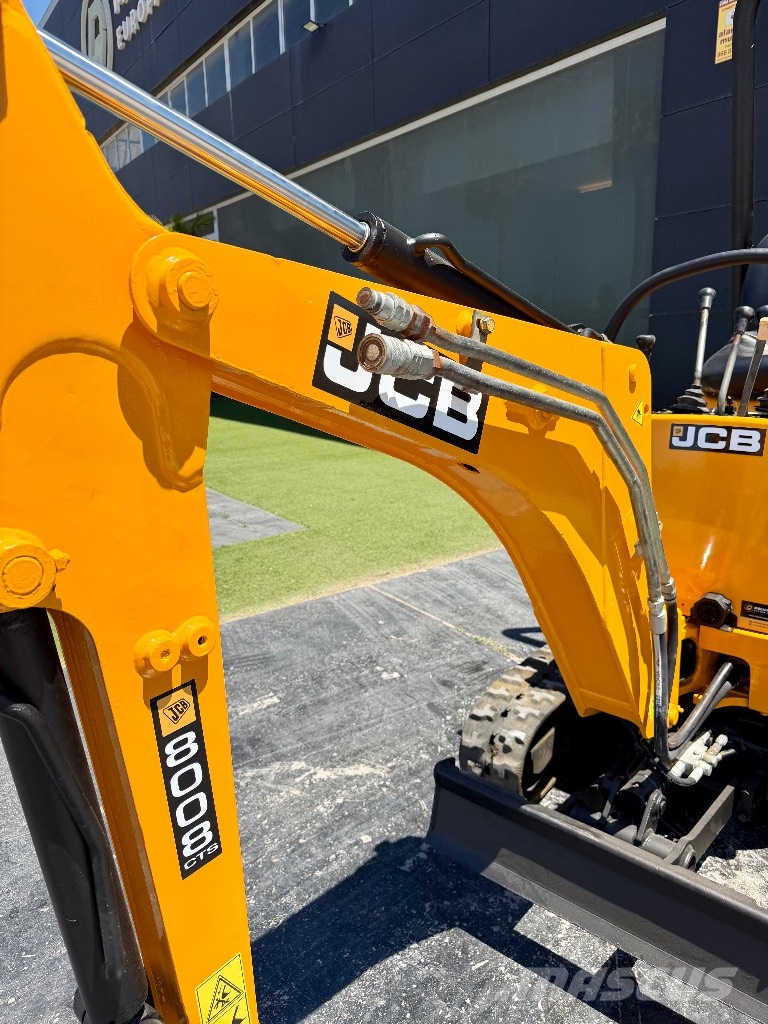 JCB 8008 CTS Mini ekskavatori < 7 t