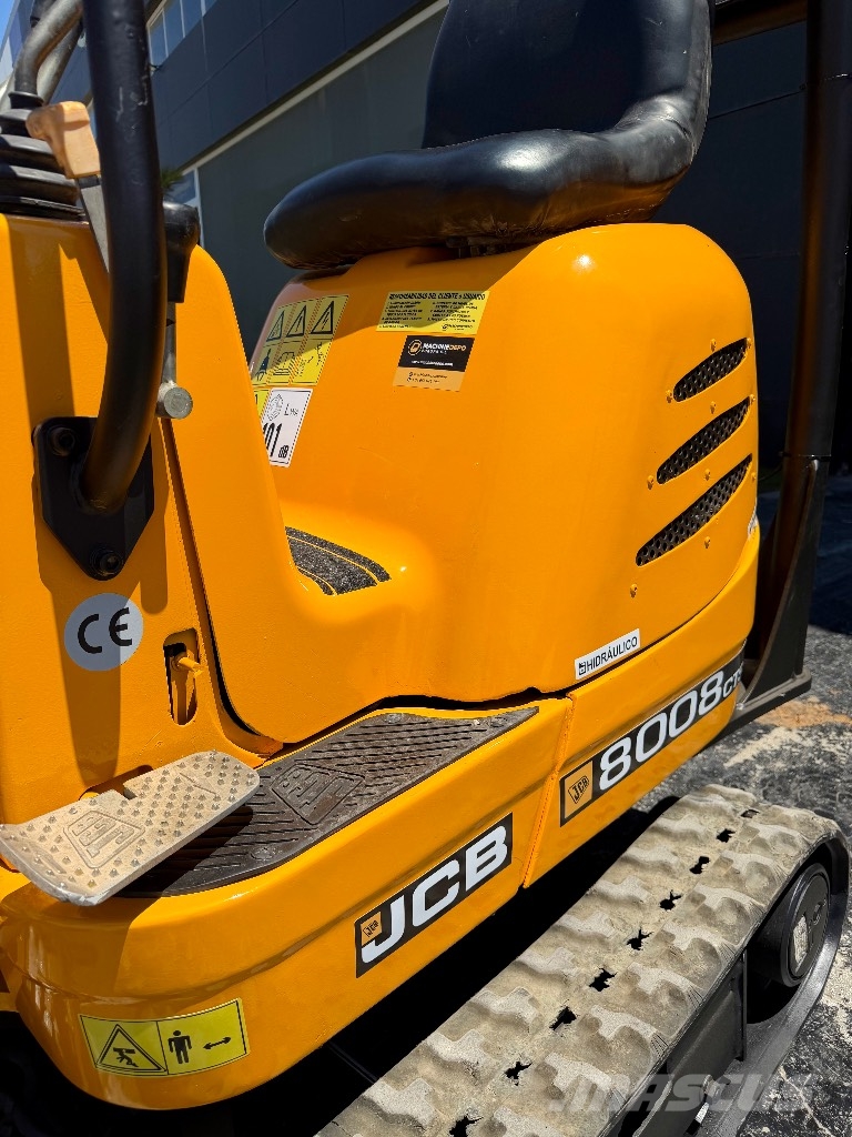 JCB 8008 CTS Mini ekskavatori < 7 t