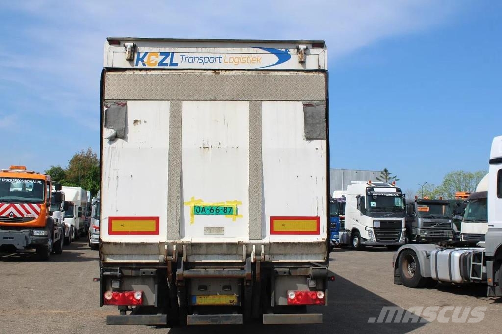 Groenewegen 3x BPW 3 TONS  lift نصف مقطورات ذات هيكل صندوقي