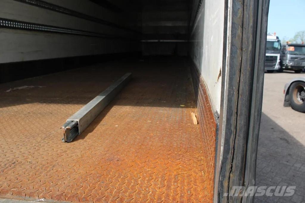 Groenewegen 3x BPW 3 TONS  lift نصف مقطورات ذات هيكل صندوقي