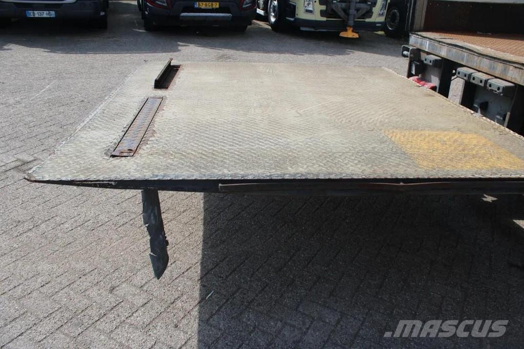 Groenewegen 3x BPW 3 TONS  lift نصف مقطورات ذات هيكل صندوقي