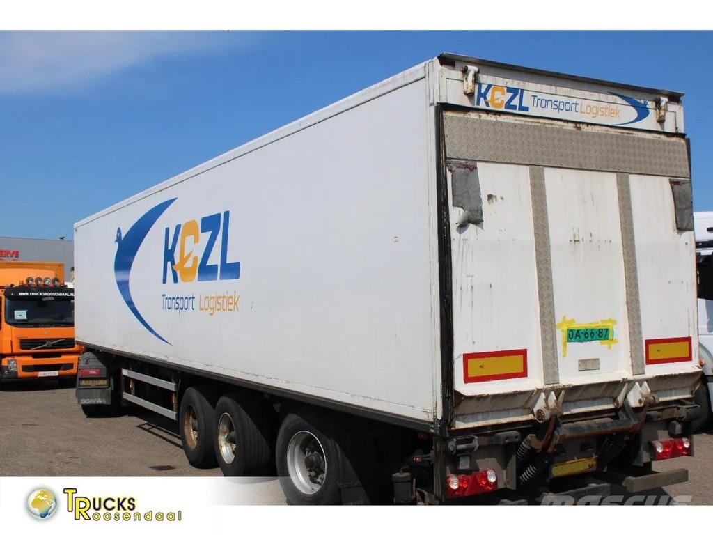 Groenewegen 3x BPW 3 TONS lift Skåptrailer
