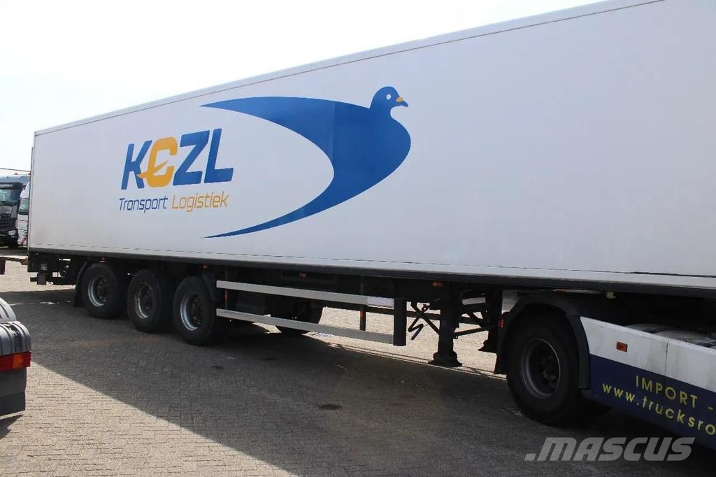 Groenewegen 3x BPW 3 TONS  lift نصف مقطورات ذات هيكل صندوقي