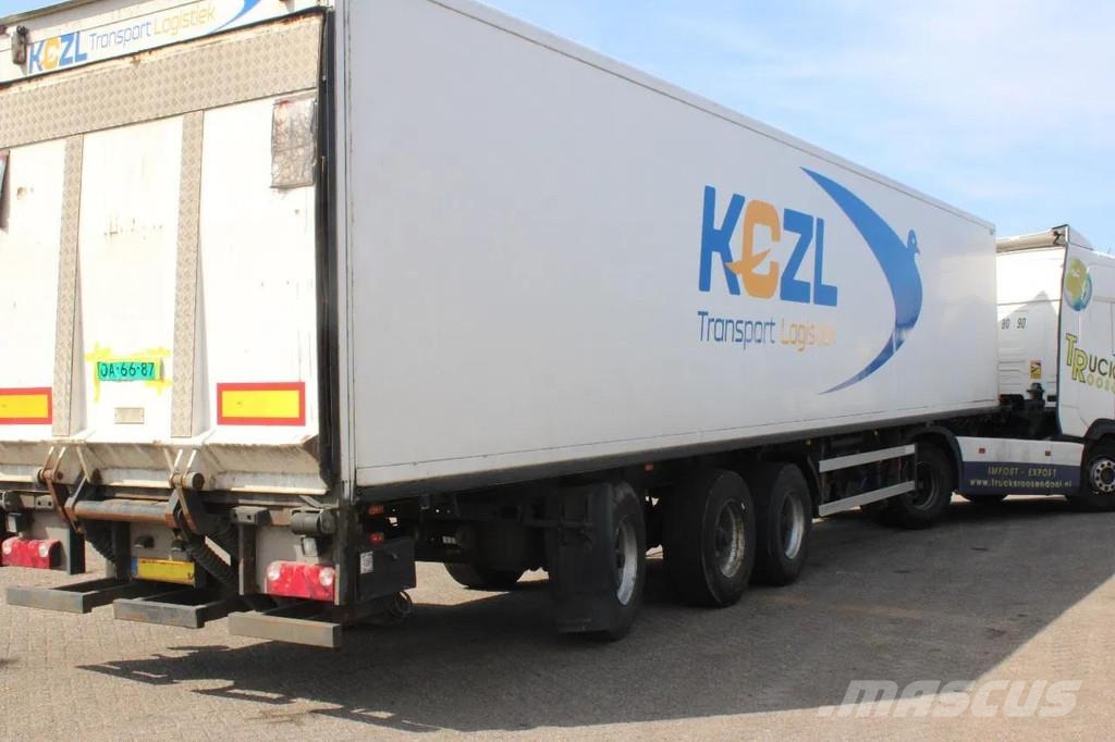 Groenewegen 3x BPW 3 TONS lift Skåptrailer
