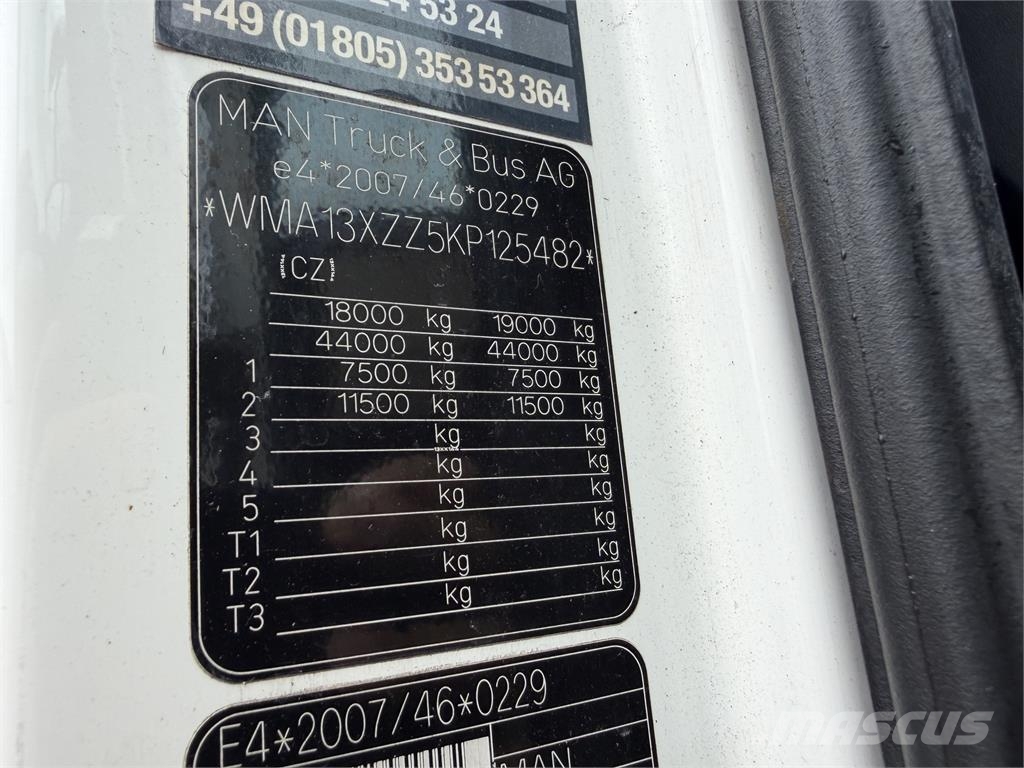 MAN TGX VIN 482 Prime Movers