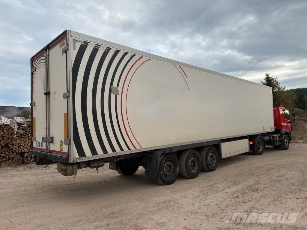 Lecitrailer LTF 3ES / CARRIER VECTOR 1350 *ACCIDENTE*DAMAGED*U Ημιρυμούλκες ψυγείο