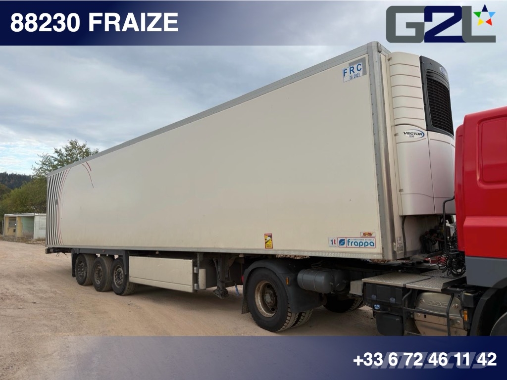 Lecitrailer LTF 3ES / CARRIER VECTOR 1350 *ACCIDENTE*DAMAGED*U Ημιρυμούλκες ψυγείο