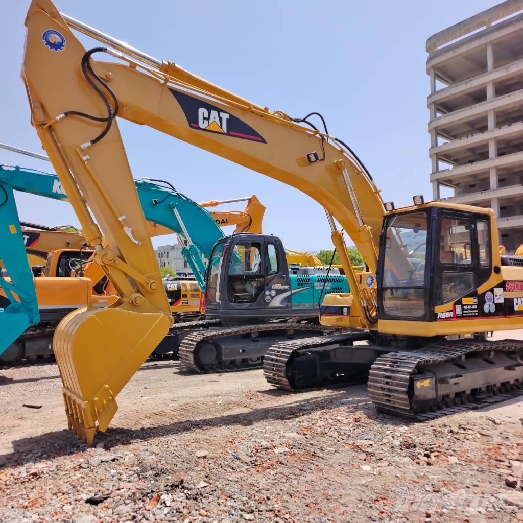 CAT 320 B L direct‑injection engine Kāpurķēžu ekskavatori