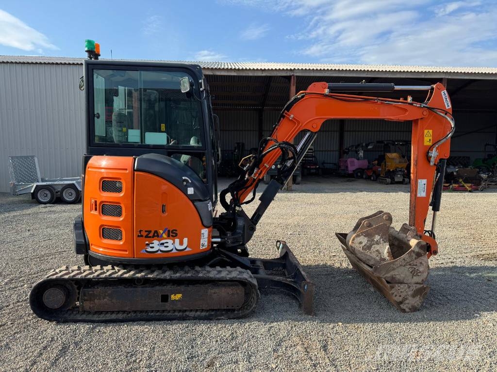 Hitachi ZX 33 U-6, 2020, Winkleigh, Devon, United Kingdom - Used