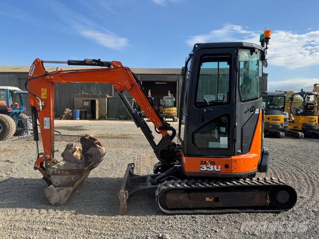 Hitachi ZX 33 U-6, 2020, Winkleigh, Devon, Jungtinė karalystė