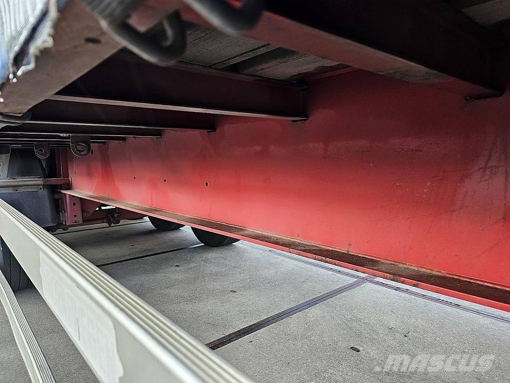 Groenewegen DRO-12-27.3 BPW DRUM BRAKES HARD WOOD FLOOR BE APK Semi Reboques Cortinas Laterais