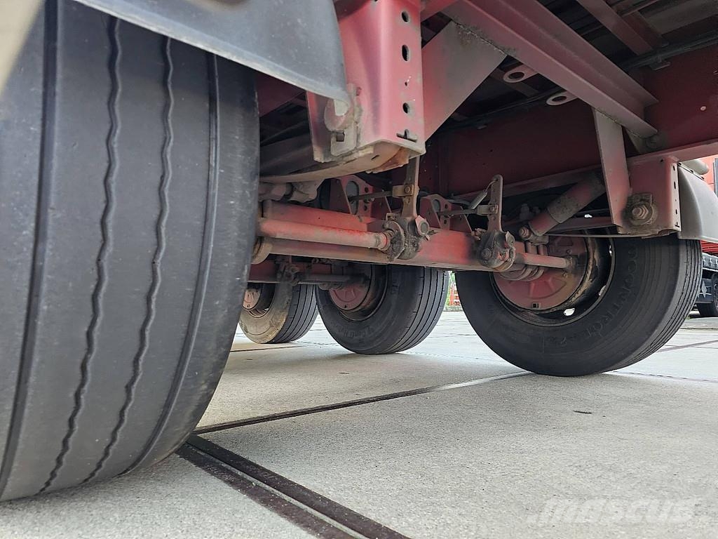 Groenewegen DRO-12-27.3 BPW DRUM BRAKES HARD WOOD FLOOR BE APK Semi Reboques Cortinas Laterais